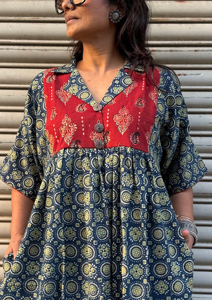 Cypress Chulbuli Cotton Dress (READY TO DISPATCH)