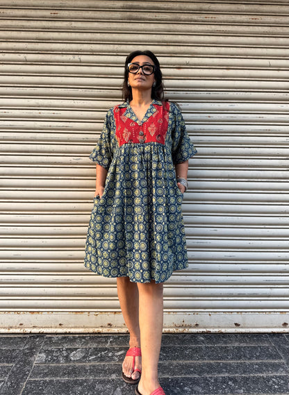 Cypress Chulbuli Cotton Dress (READY TO DISPATCH)