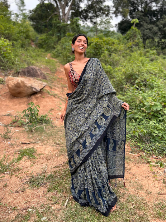 Mahey Garmi Waali saree