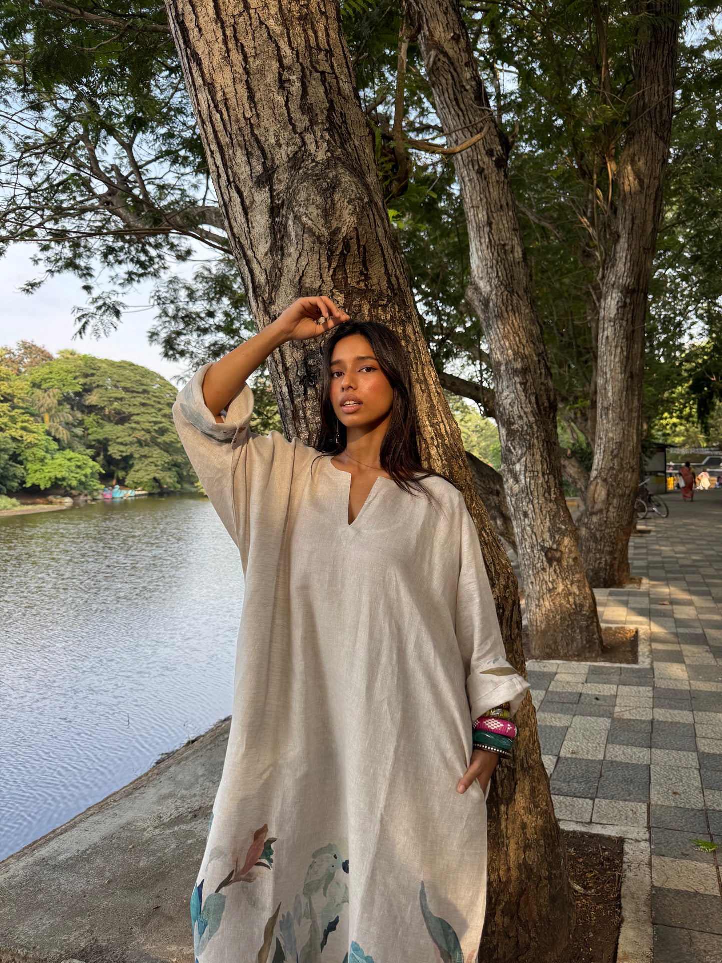 Ocean linen kaftan dress