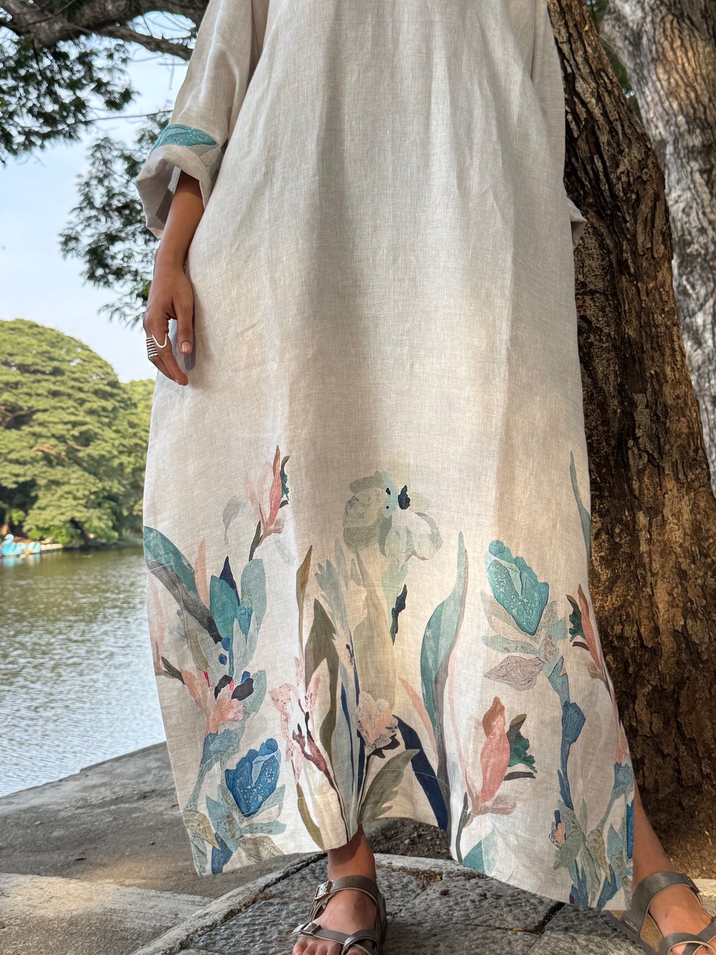 Ocean linen kaftan dress