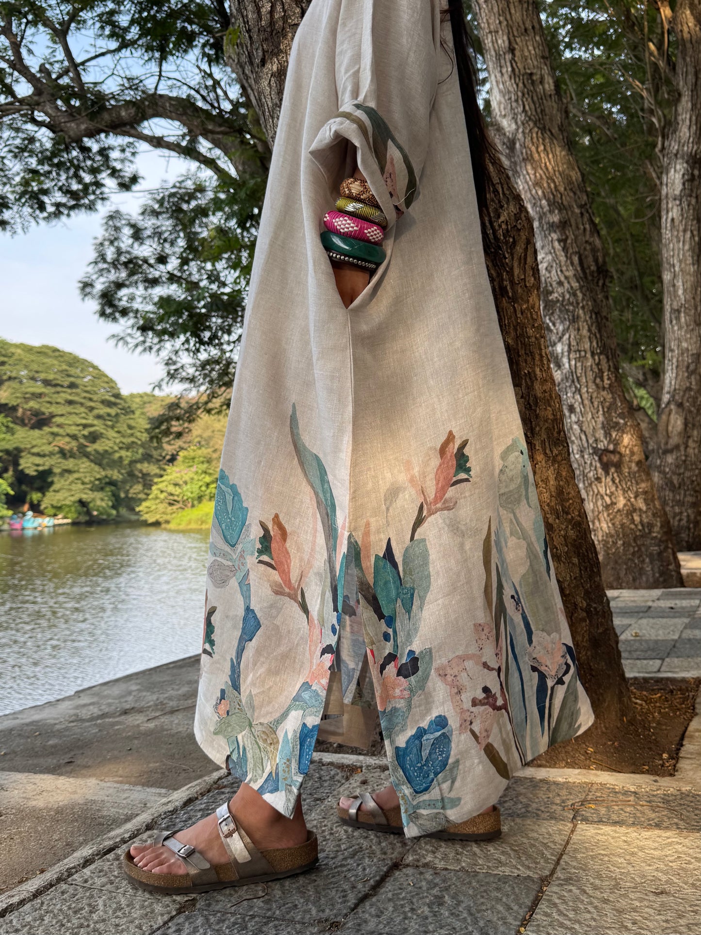 Ocean linen kaftan dress