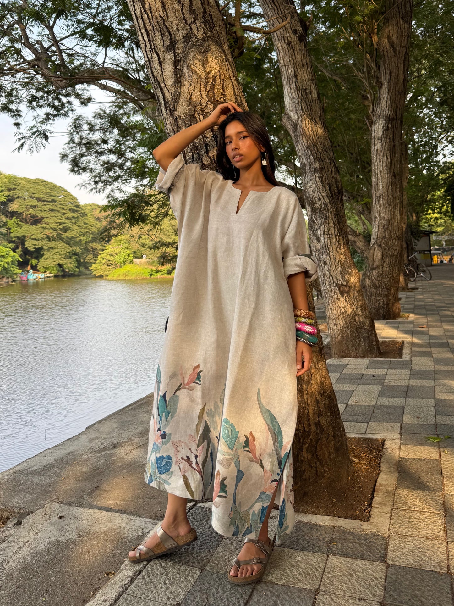 Ocean linen kaftan dress
