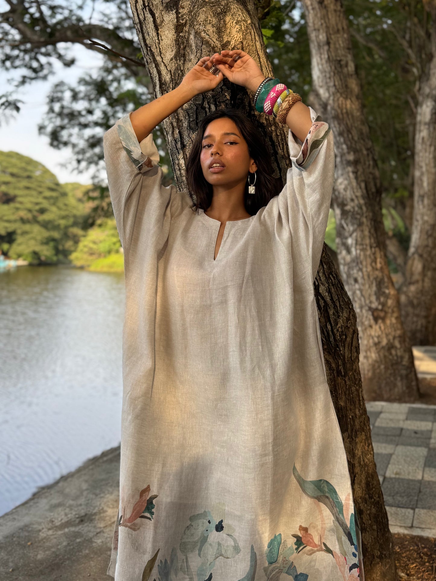 Ocean linen kaftan dress