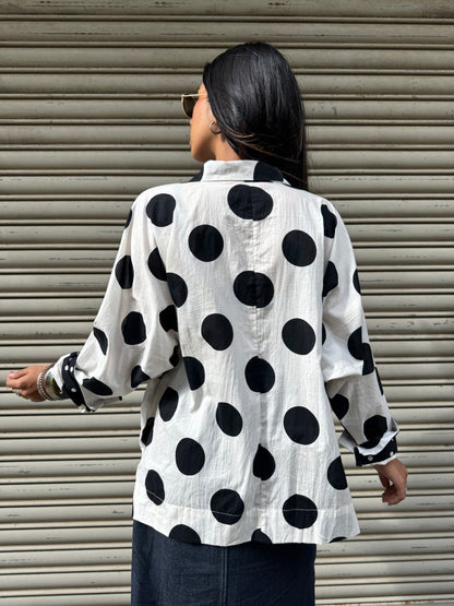 Pure Monochrome Cotton Shirt