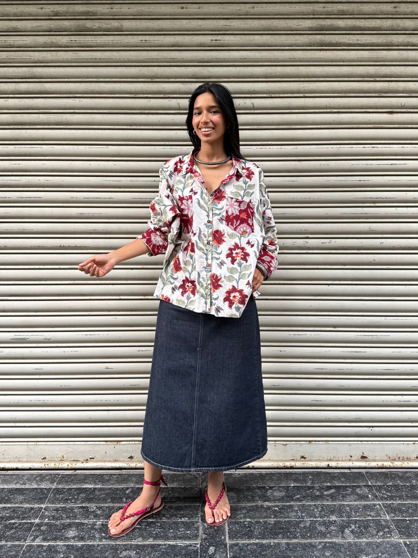 Tulip Cotton Shirt