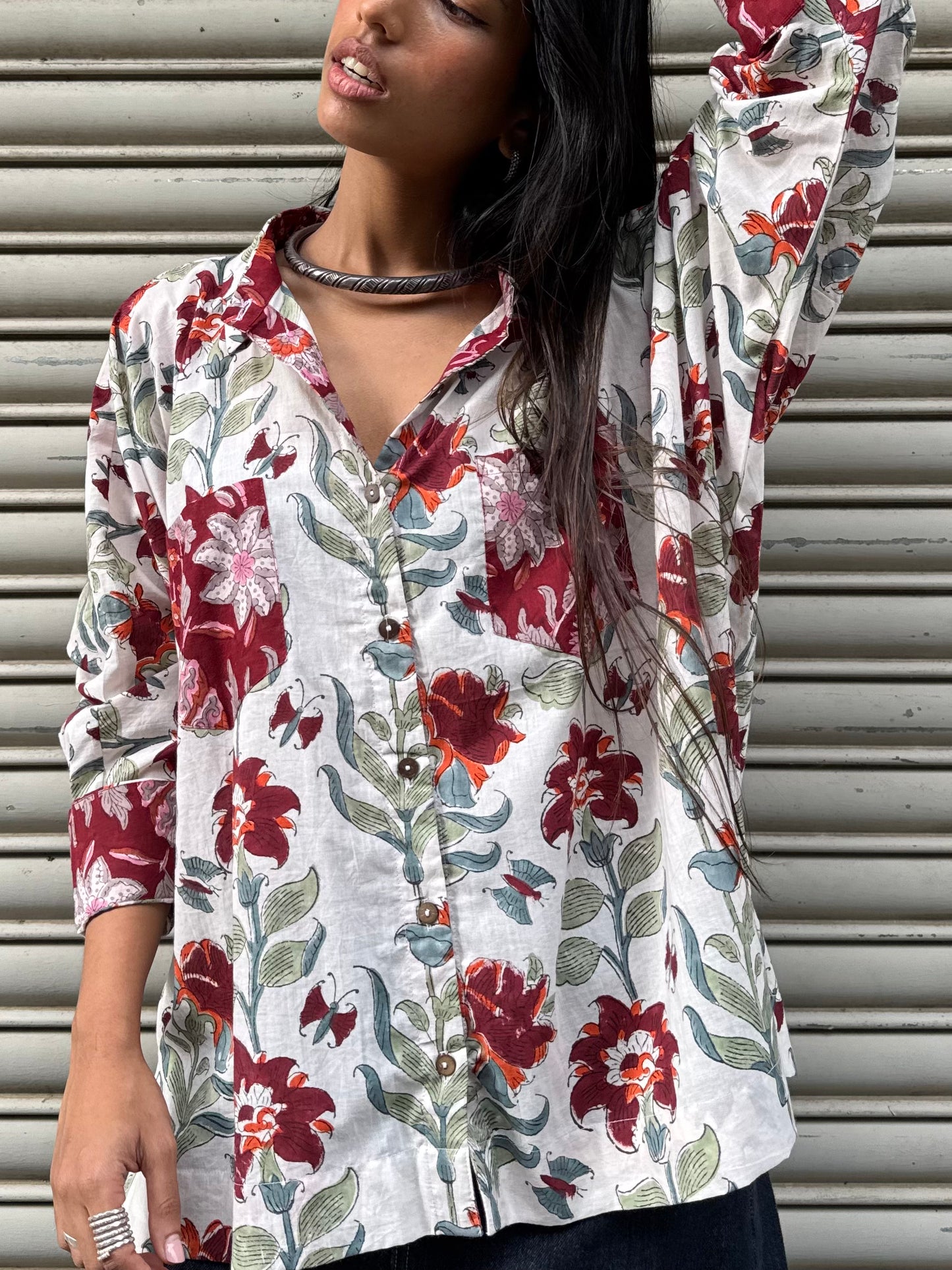 Tulip Cotton Shirt