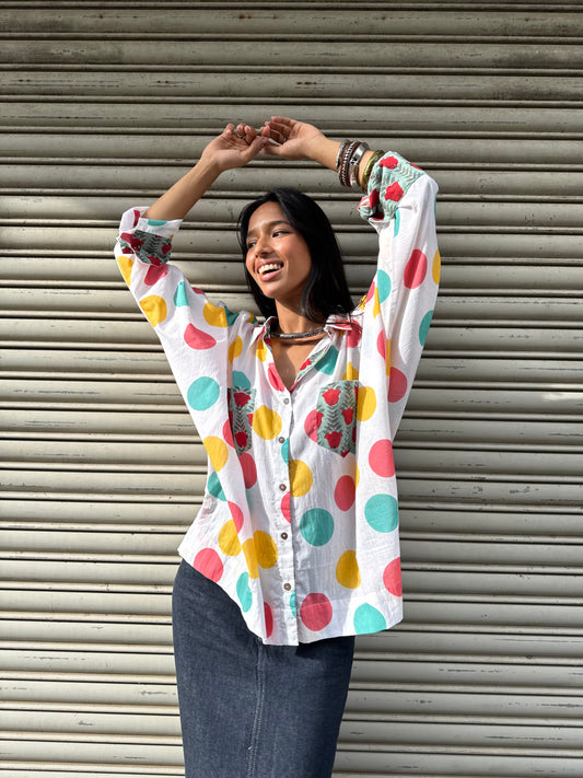 Sprinkles Cotton Shirt