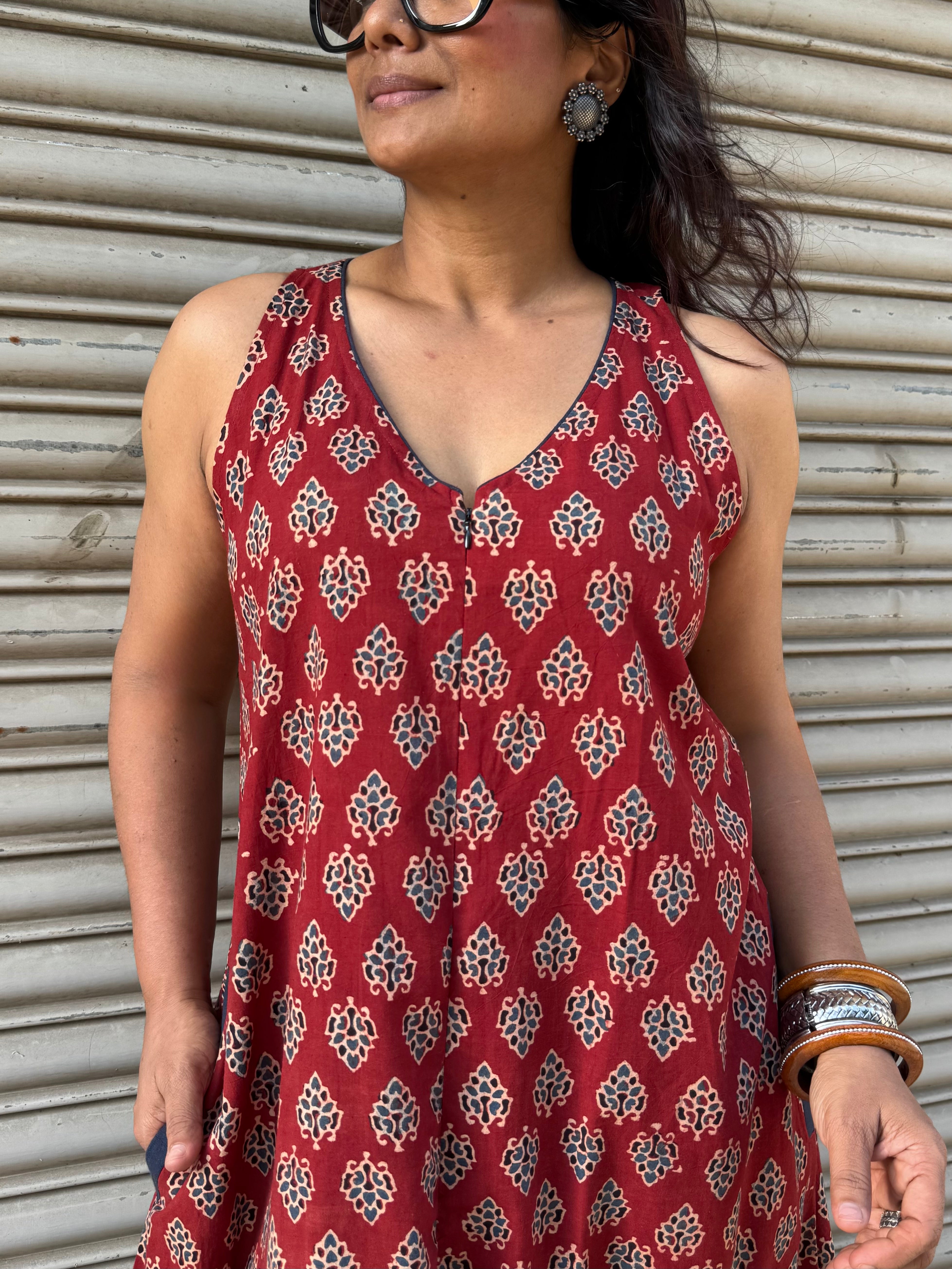 Mud Ajrakh Suhaani Jumpsuit