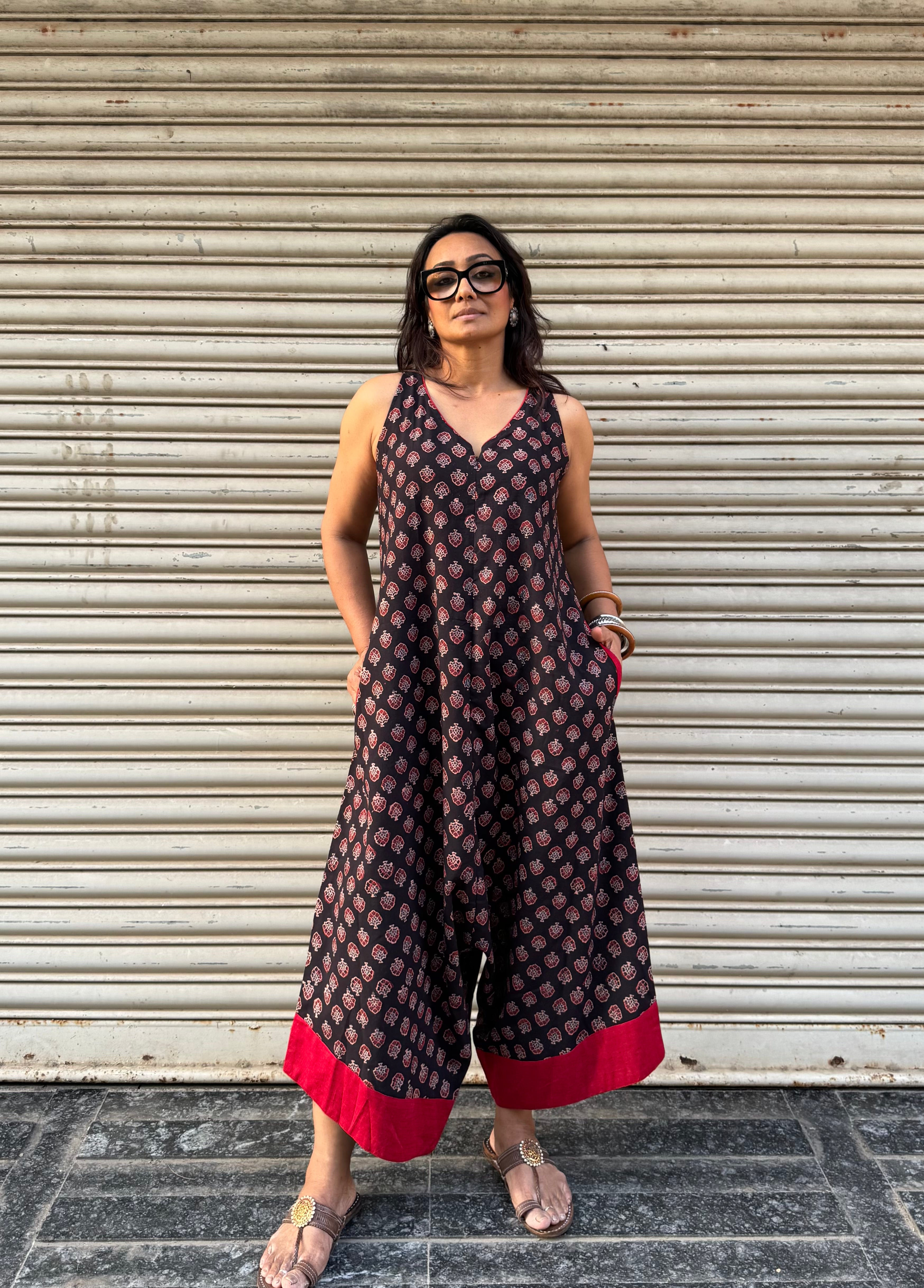 Rooh Ajrakh Suhaani Jumpsuit