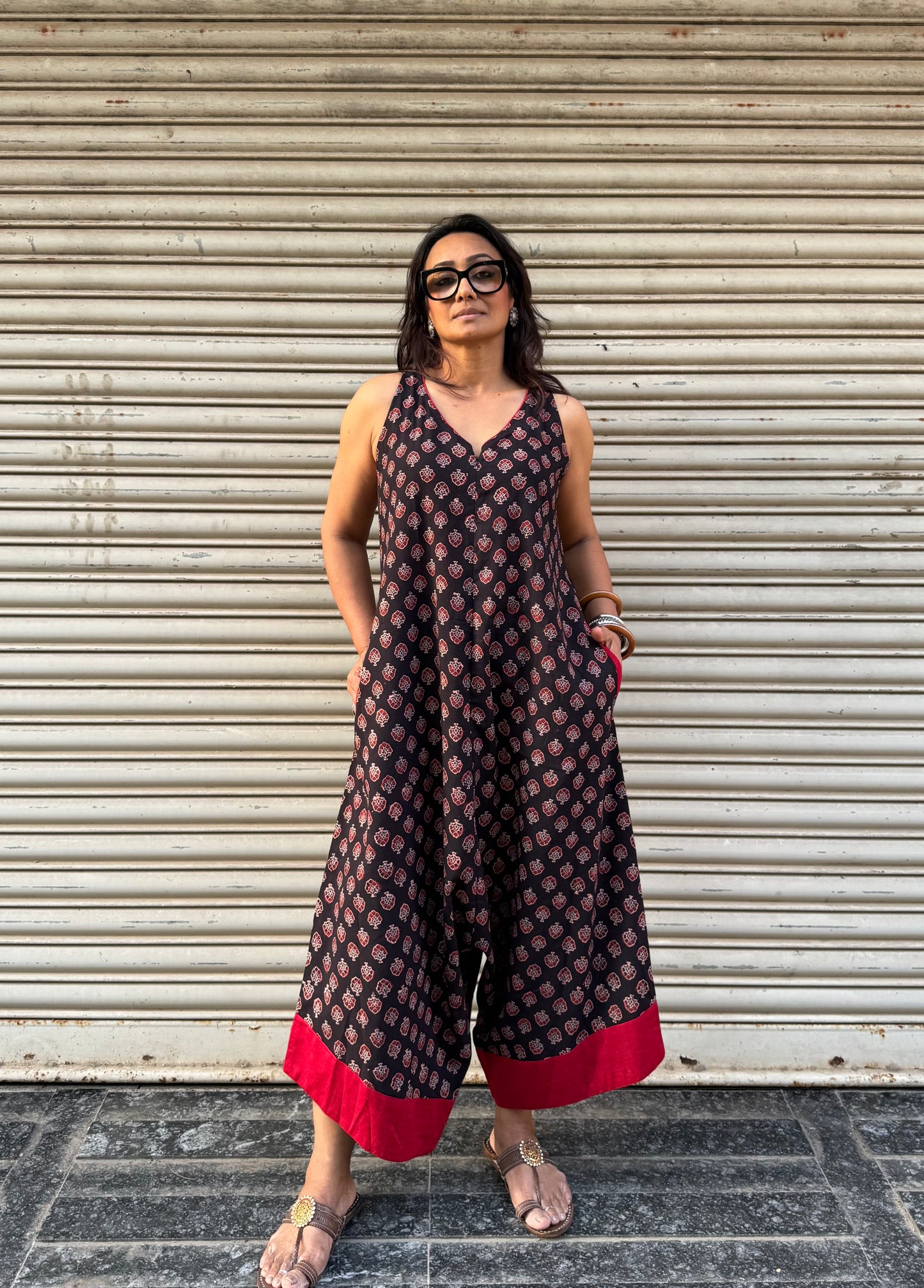 Rooh Ajrakh Suhaani Jumpsuit