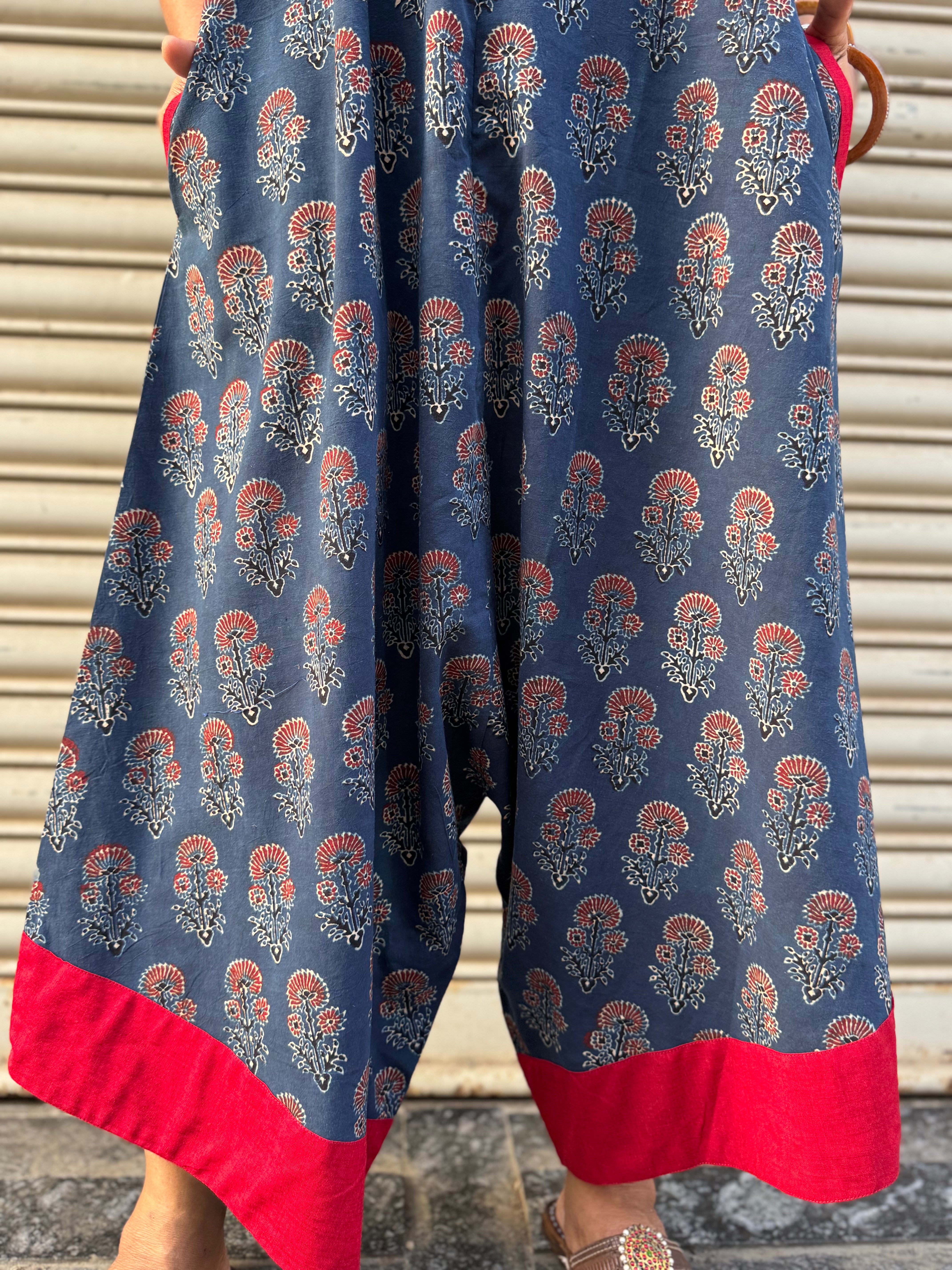 Sky Ajrakh Suhaani Jumpsuit