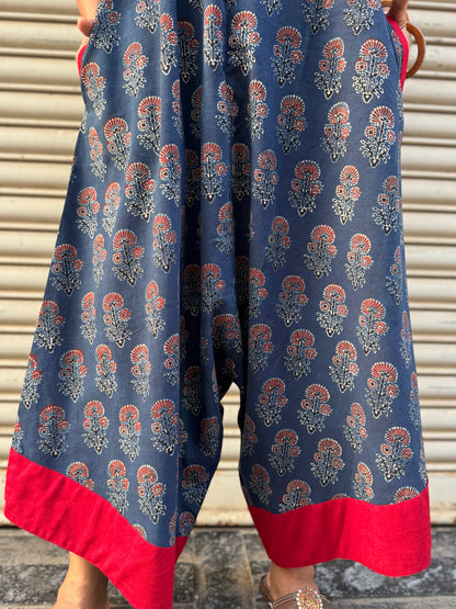 Sky Ajrakh Suhaani Jumpsuit