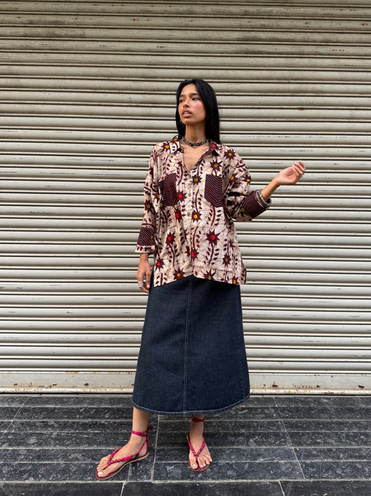 Baatik Cotton Shirt