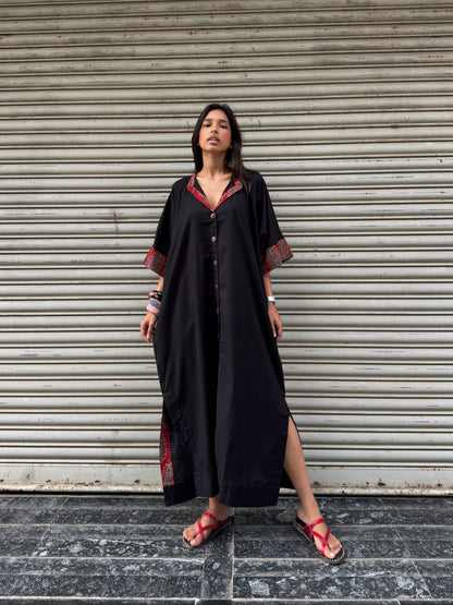 Kaala Cotton Kaftan Dress
