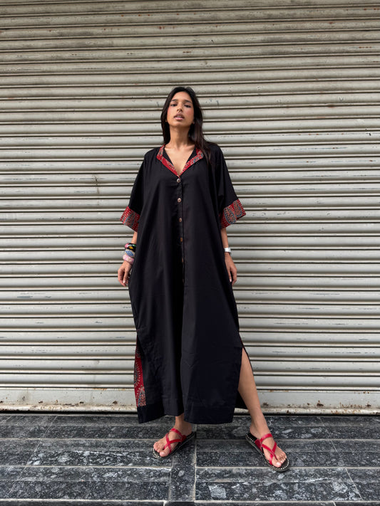 Kaala Cotton Kaftan Dress