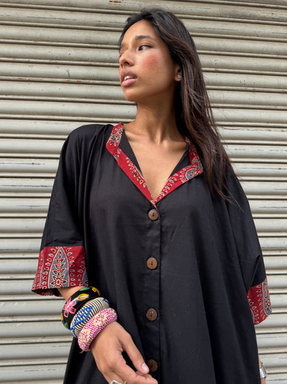 Kaala Cotton Kaftan Dress
