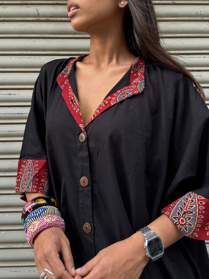 Kaala Cotton Kaftan Dress