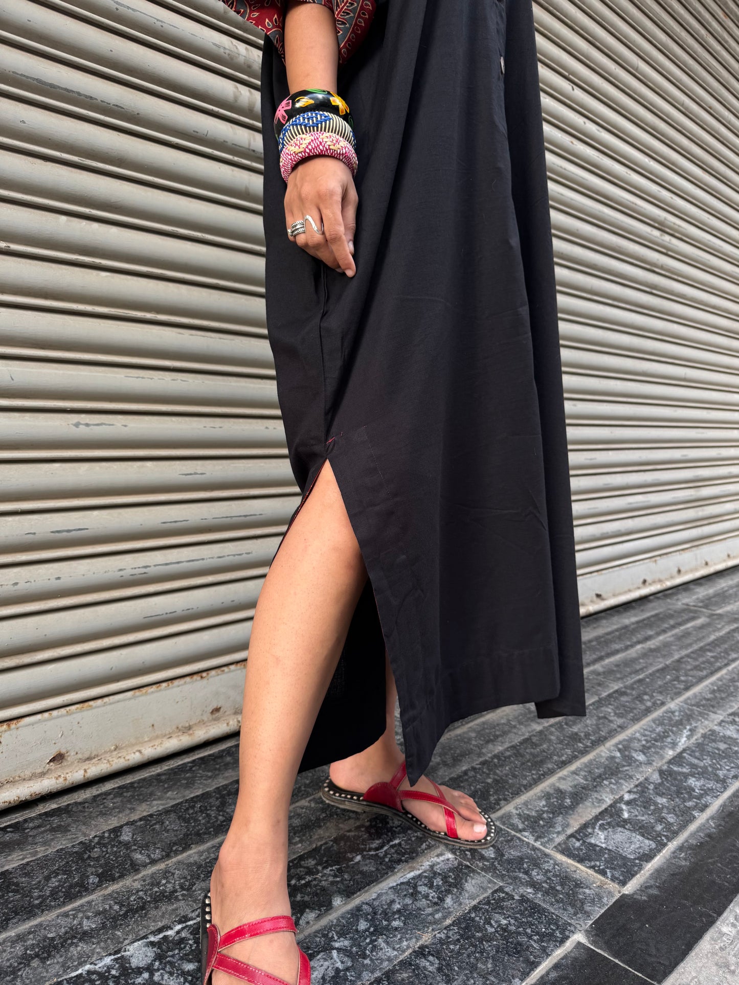 Kaala Cotton Kaftan Dress