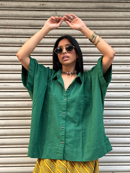 Forest Cotton Slub Shirt