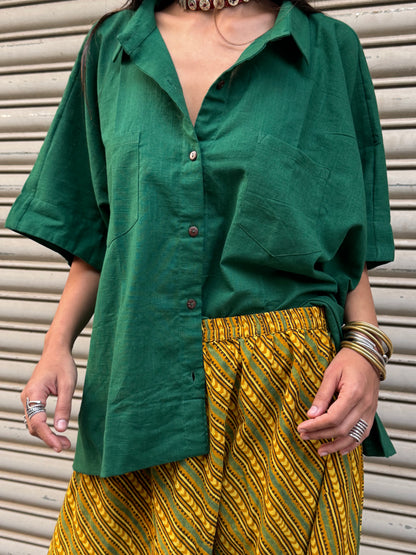 Forest Cotton Slub Shirt