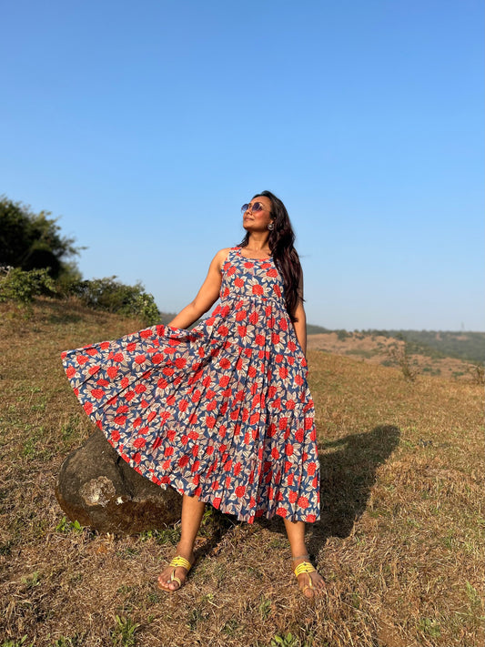 Sky Cotton Gulabo