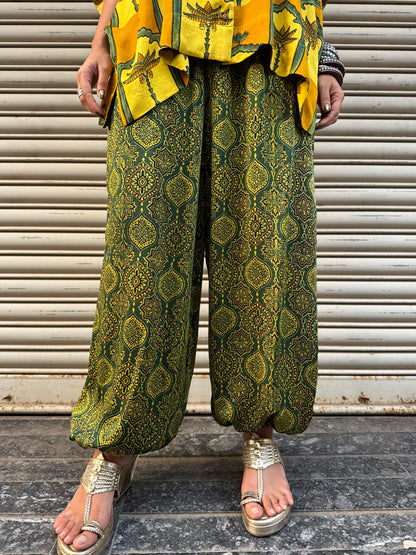 Amaltas Modal silk Co-ord set with Balloon pants