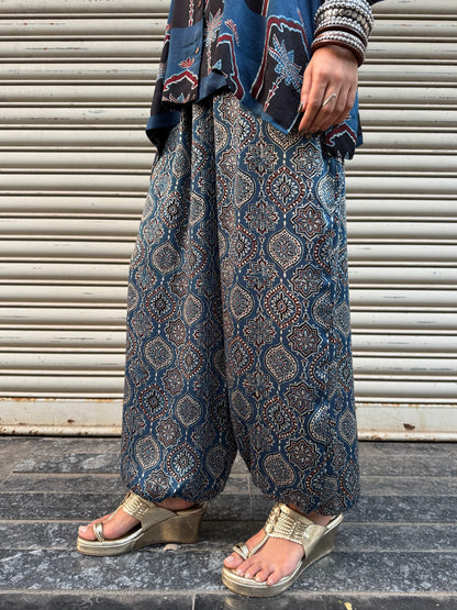 Iris Modal silk Co-ord set with Balloon pants