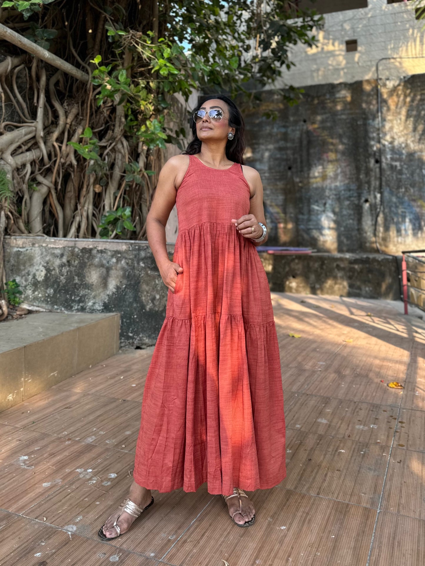 Cinnamon Summer Dress