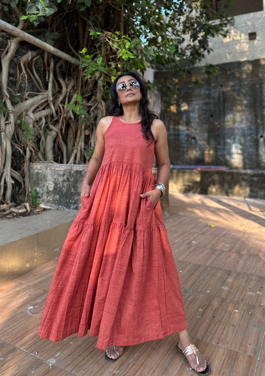 Cinnamon Summer Dress
