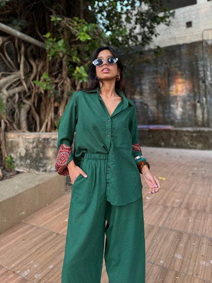 Forest Shirt Pants Co-ord set