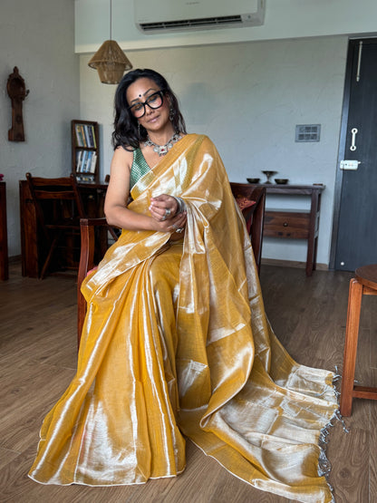 Mishri Tissue Silk Saree