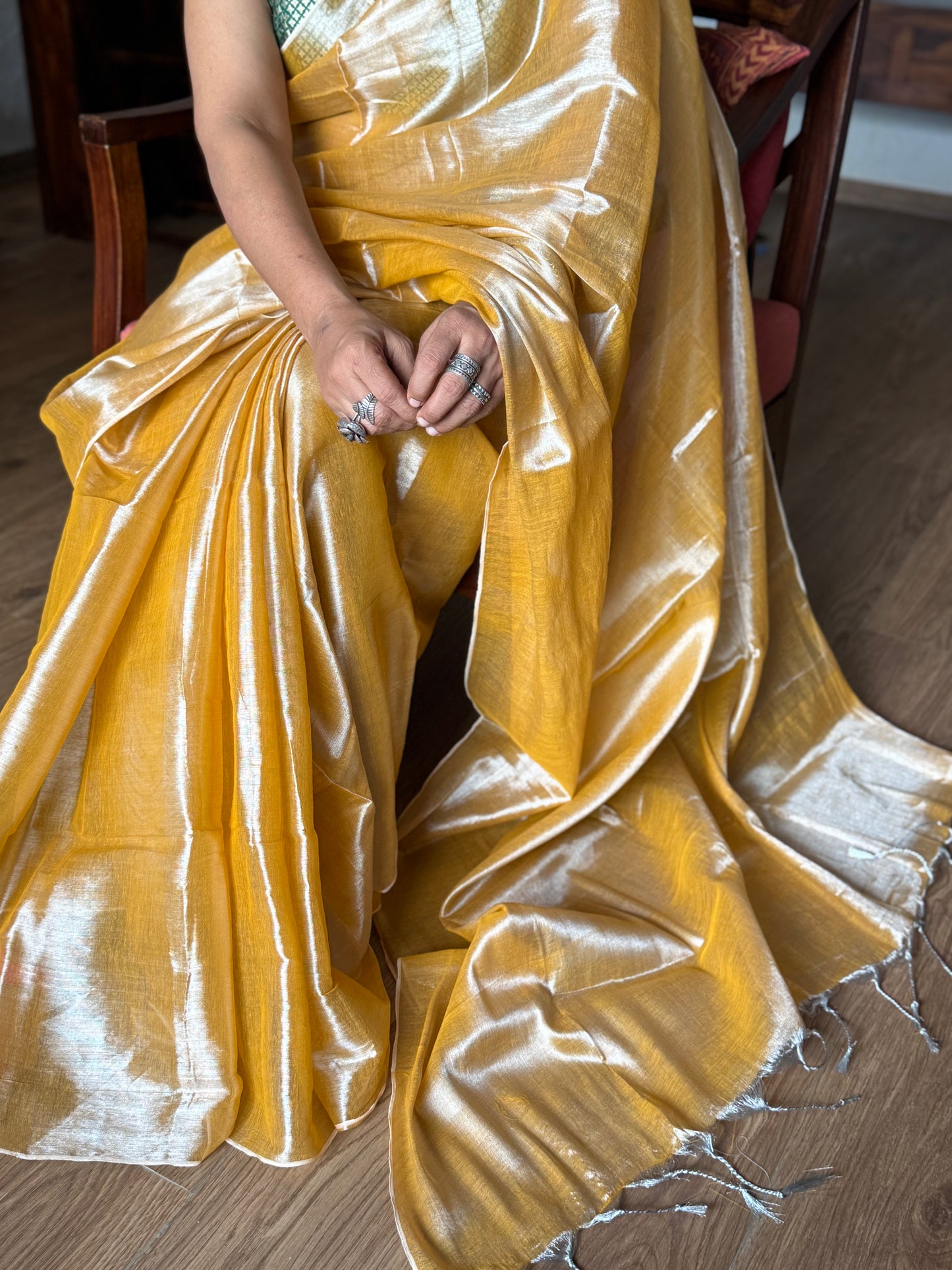 Mishri Tissue Silk Saree