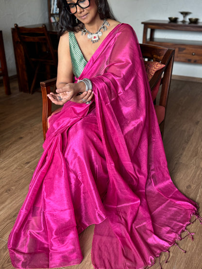 Rani Tissue Silk Saree