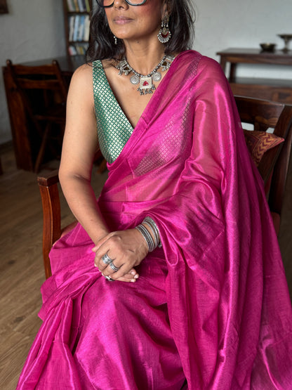 Rani Tissue Silk Saree