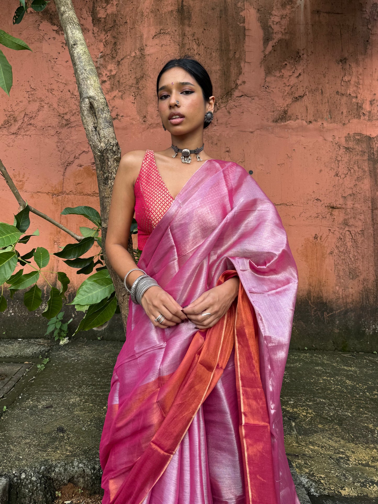 Candy Tissue Silk Saree