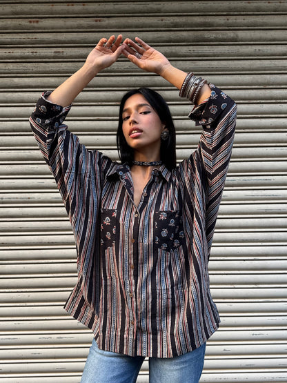 Dawn Ajrakh Cotton Shirt