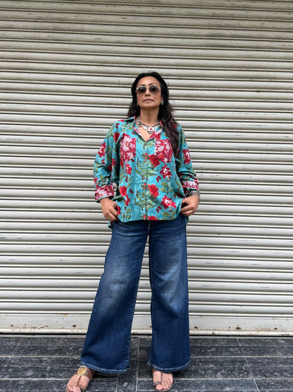 Lagoon Cotton Shirt