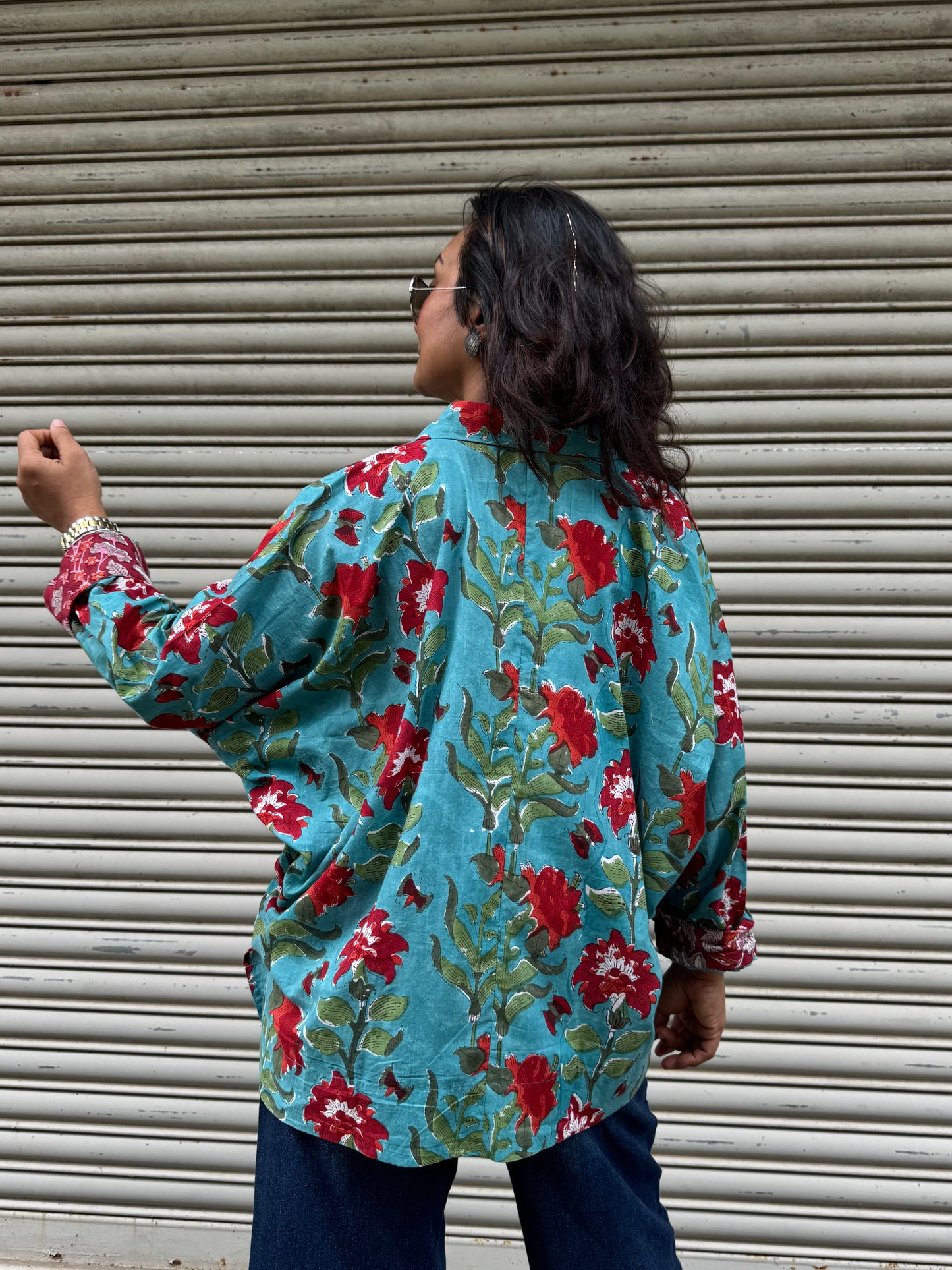 Lagoon Cotton Shirt