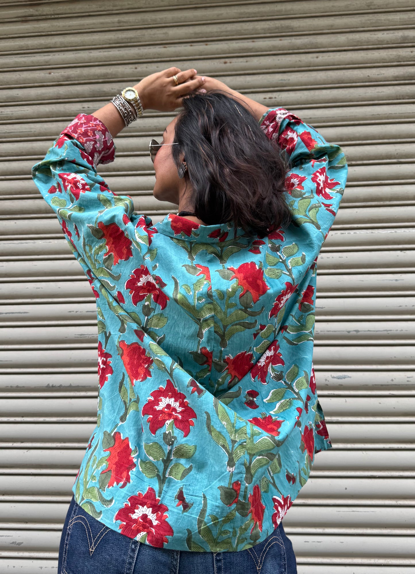 Lagoon Cotton Shirt