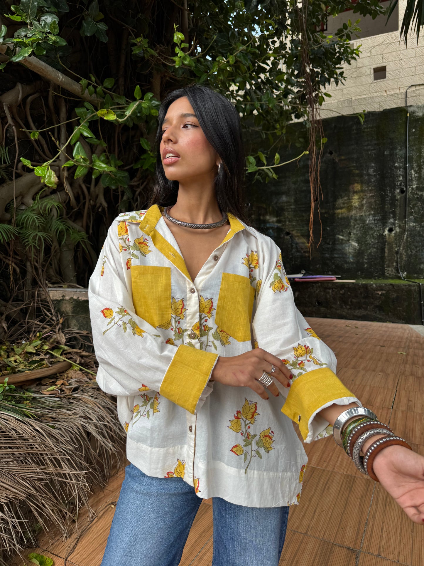 Marigold Cotton Shirt