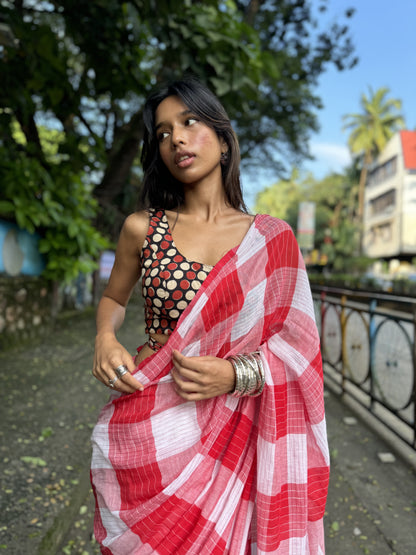 Durga Gamcha saree