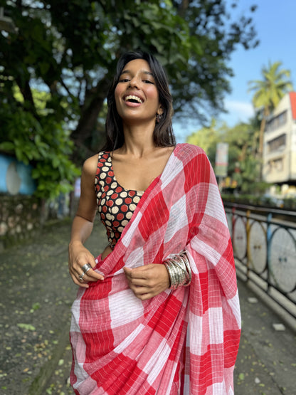 Durga Gamcha saree