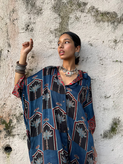 Neel Modal Silk Kaftan dress