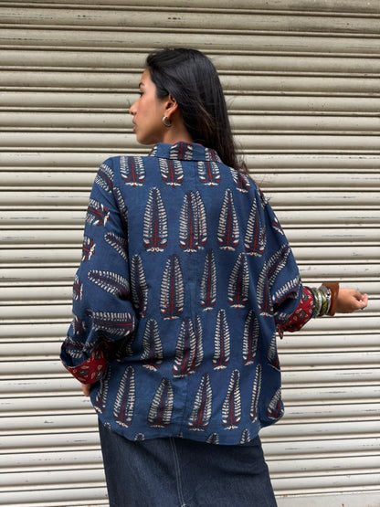 Neel Ajrakh Cotton Shirt