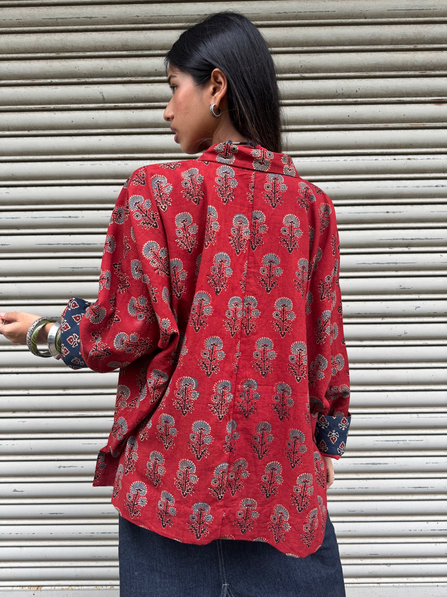 Pammi Ajrakh Cotton Shirt