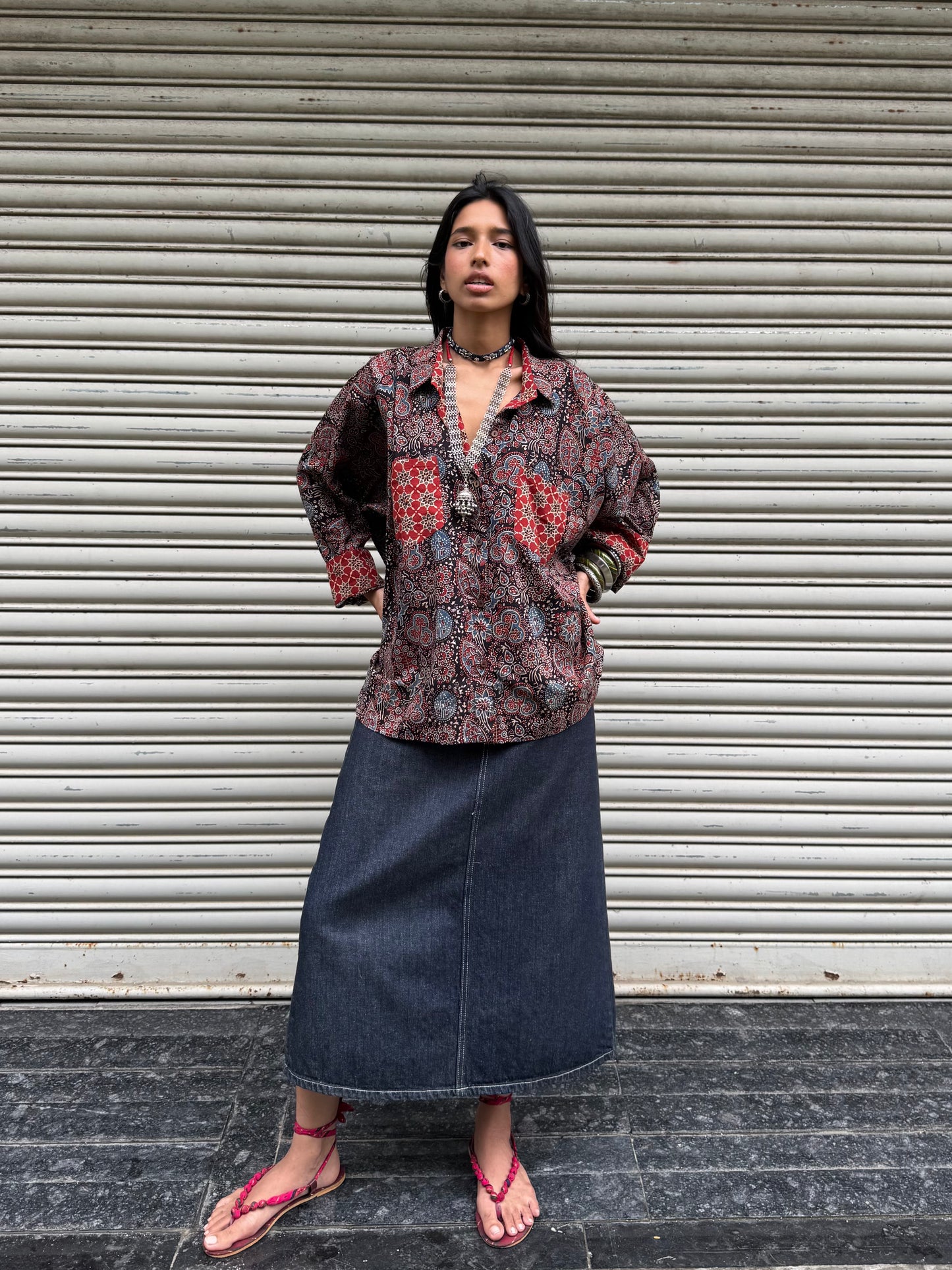 Dawn Ajrakh Cotton Shirt
