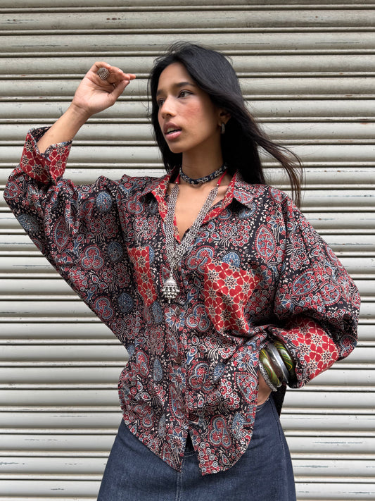 Dawn Ajrakh Cotton Shirt