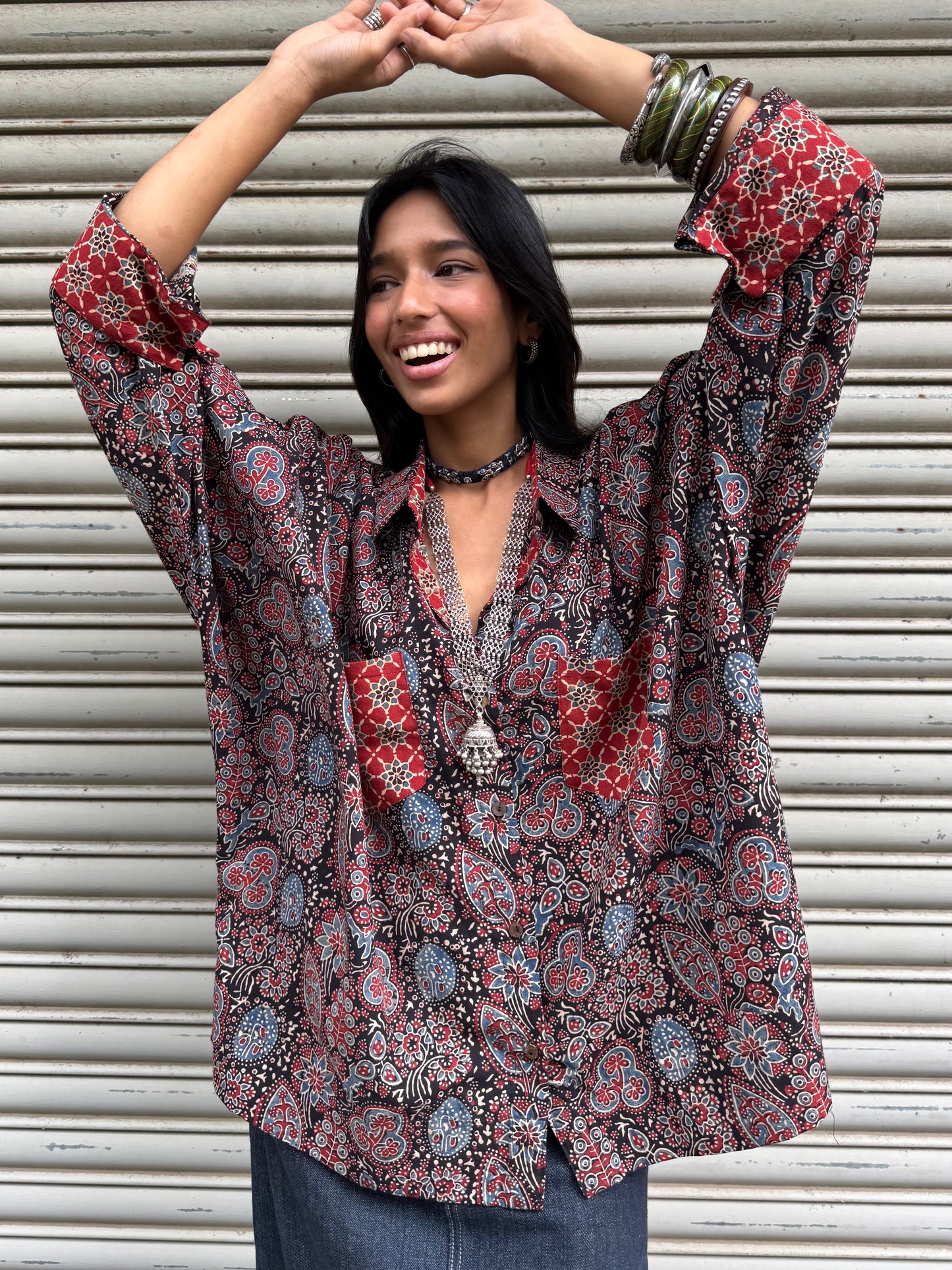 Dawn Ajrakh Cotton Shirt