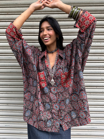 Dawn Ajrakh Cotton Shirt